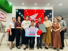 NĂM 2024, HIỆP HỘI NỮ DOANH NHÂN HÀ TĨNH ĐÃ ĐÓNG GÓP HƠN 1 TỶ ĐỒNG CHO CÔNG TÁC TỪ THIỆN AN SINH XÃ HỘI 